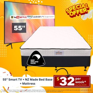 Smart TV + Bed Base Package Deal