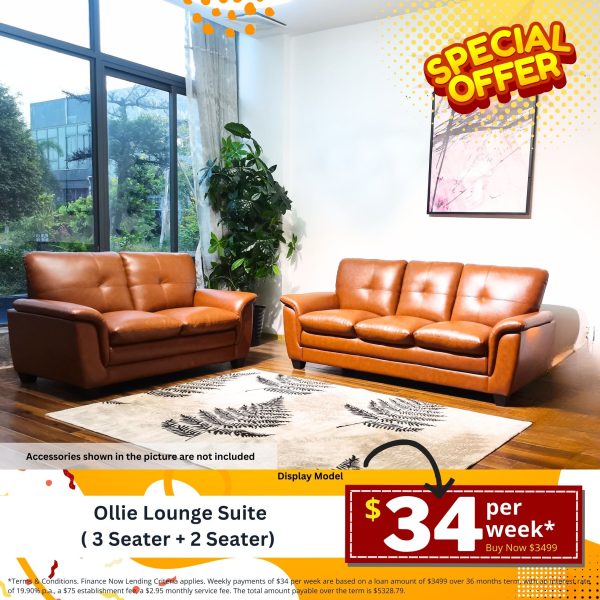 Ollie Lounge Suite Package Deal (Display Model)
