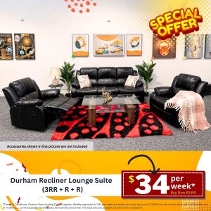 Durham Recliner Lounge Suite Package Deal