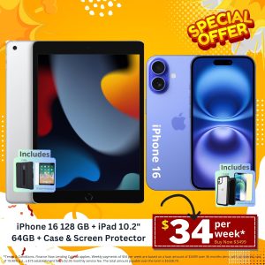 iPhone 16 + iPad Package Deal