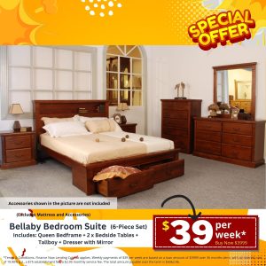 Bellaby Bedroom Suite Package Deal